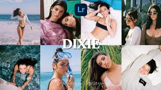 Dixie D'Amelio Instagram Inspired Lightroom Preset Filter | How To Edit Like @dixiedamelio Tutorial screenshot 4