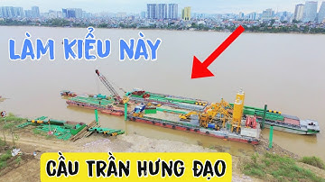 Cập Nhật Tiến Độ Cầu Trần Hưng Đạo Thi Công Thần Tốc, Sớm Thay Đổi Diện Mạo 