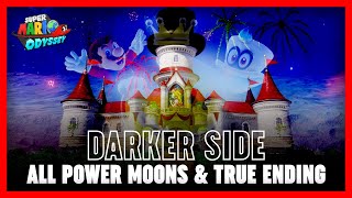 Mario Odyssey 100% Walkthrough - 31 - Darker Side (All Moons & True Ending)