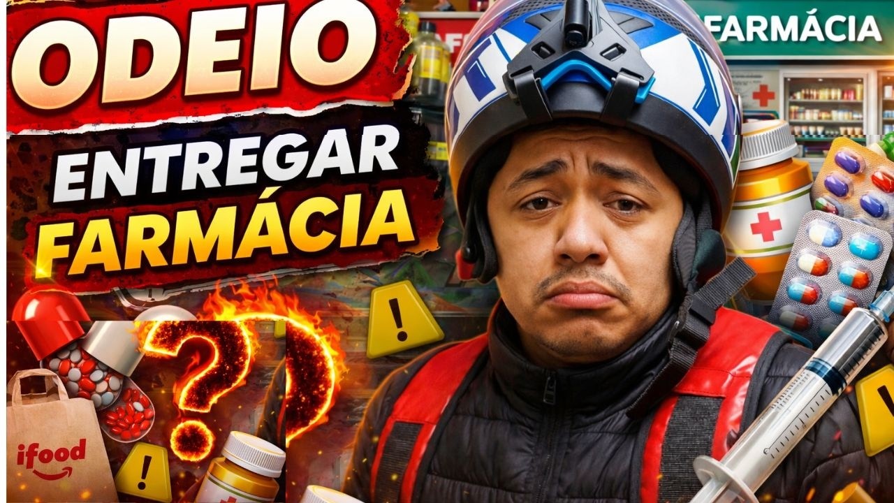 ROTAS DE FARMACIA NO IFOOD É UMA TRISTEZA! #ifood #motoboy