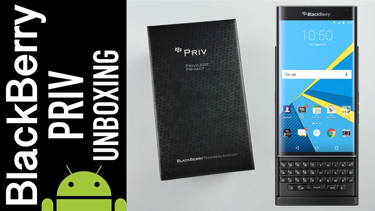 BLACKBERRY PRIV UNBOXING EN ESPAÑOL (QUE TRAE NUEVO?) YouTube