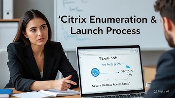 "Citrix Enumeration & Launch Process Explained: Citrix Ports Explained #citrix #xenapp #enumeration