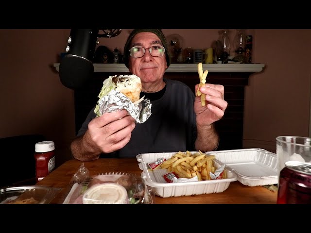 ASMR Gyro Plate Mukbang Whispering