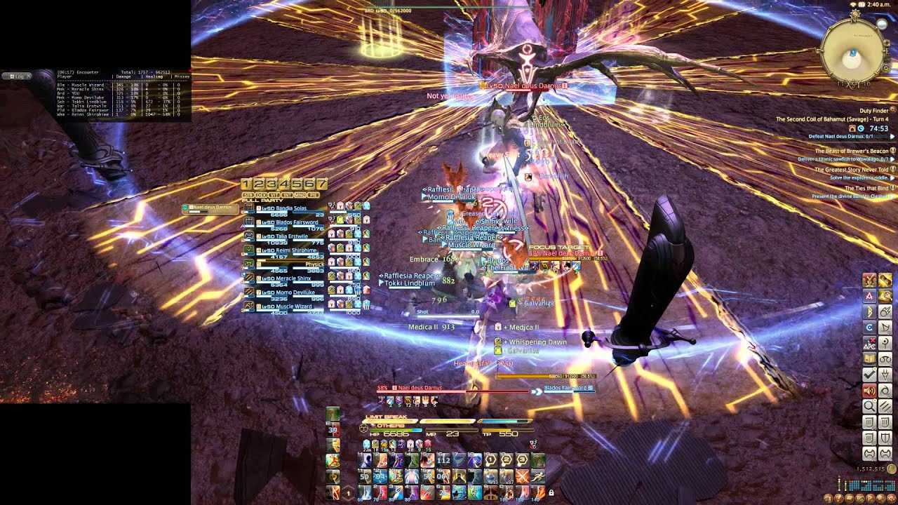 Second Coil of Bahamut Turn 9 Savage YouTube