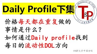 如何通过daily profile找到今天的流动性方向（下集——单边扩张&amp;盘整清扫）