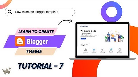 how to create blogger template tutorial 7 - Grid design service section. @websitedevelopers