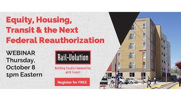 Railvolution Webinar Equitable TOD Proposals