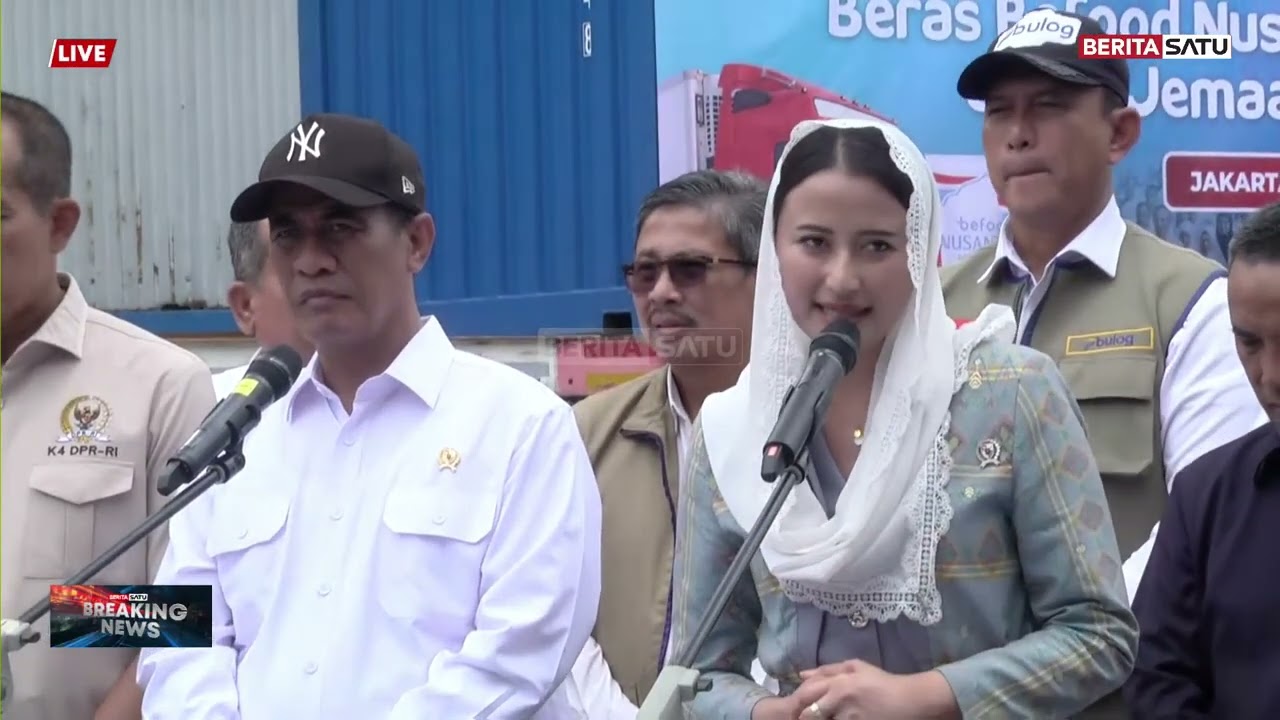 [FULL] Cetak Sejarah! Mentan Amran Sulaiman Lepas Ekspor 2.280 Ton Beras ke Saudi Arabia #beritasatu