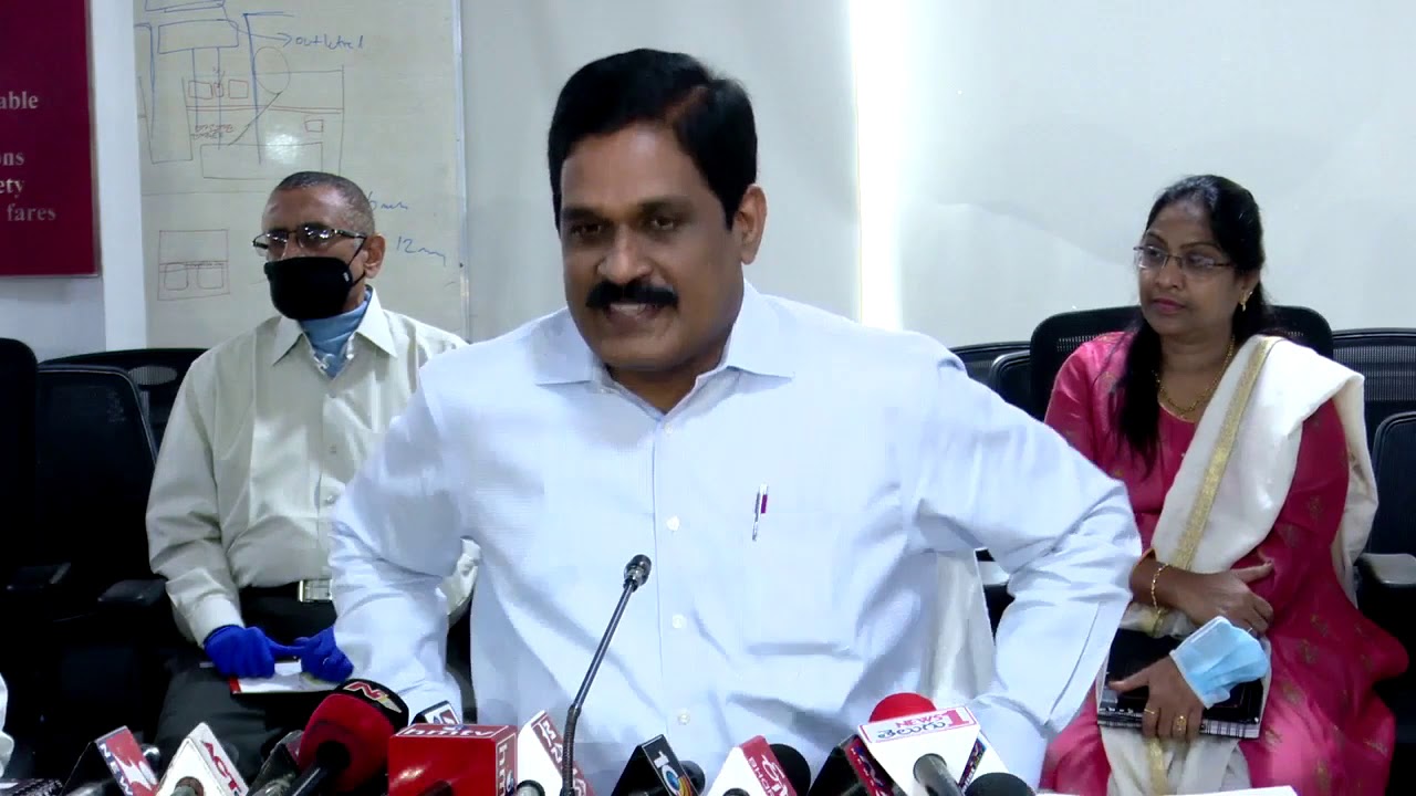 APSRTC VC & MD SRI M,T KRISHNA BABU IAS PRESS MEET ON 30/12/2020. Part2