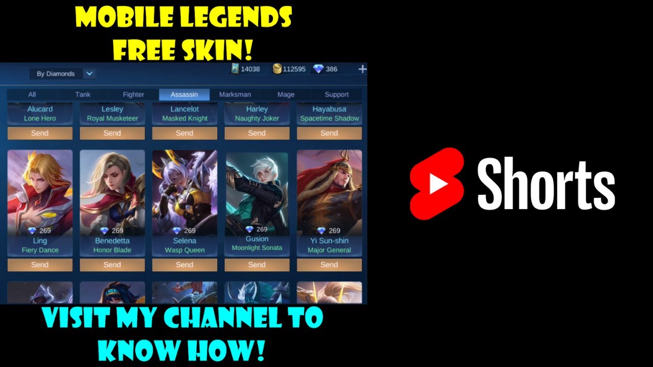 MOBILE LEGENDS FREE SKIN GIVEAWAY 