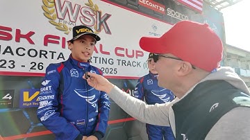 Wynn Godschalk (Kidix Driver Performance – KR – IAME) WSK Final Cup 2025 RD1 Franciacorta MINI U10