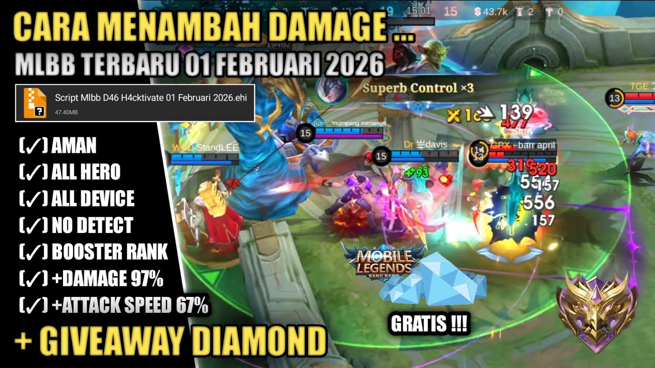 PATCH ML 2026 RILIS‼️ Damage Hero Berubah Drastis? Tes Lengkap! 🔥