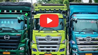 Kumpulan truk hino 500 modifikasih keren paling virall di tiktok