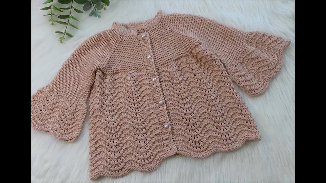 آموزش بافت ژاکت دخترونه مدل پرنسسی(1)