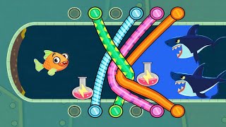 Save the Fish | Pull The Pin | Best Mobile Puzzle Game 2025 | Android Gameplay Walkthrough | Part 84 screenshot 2