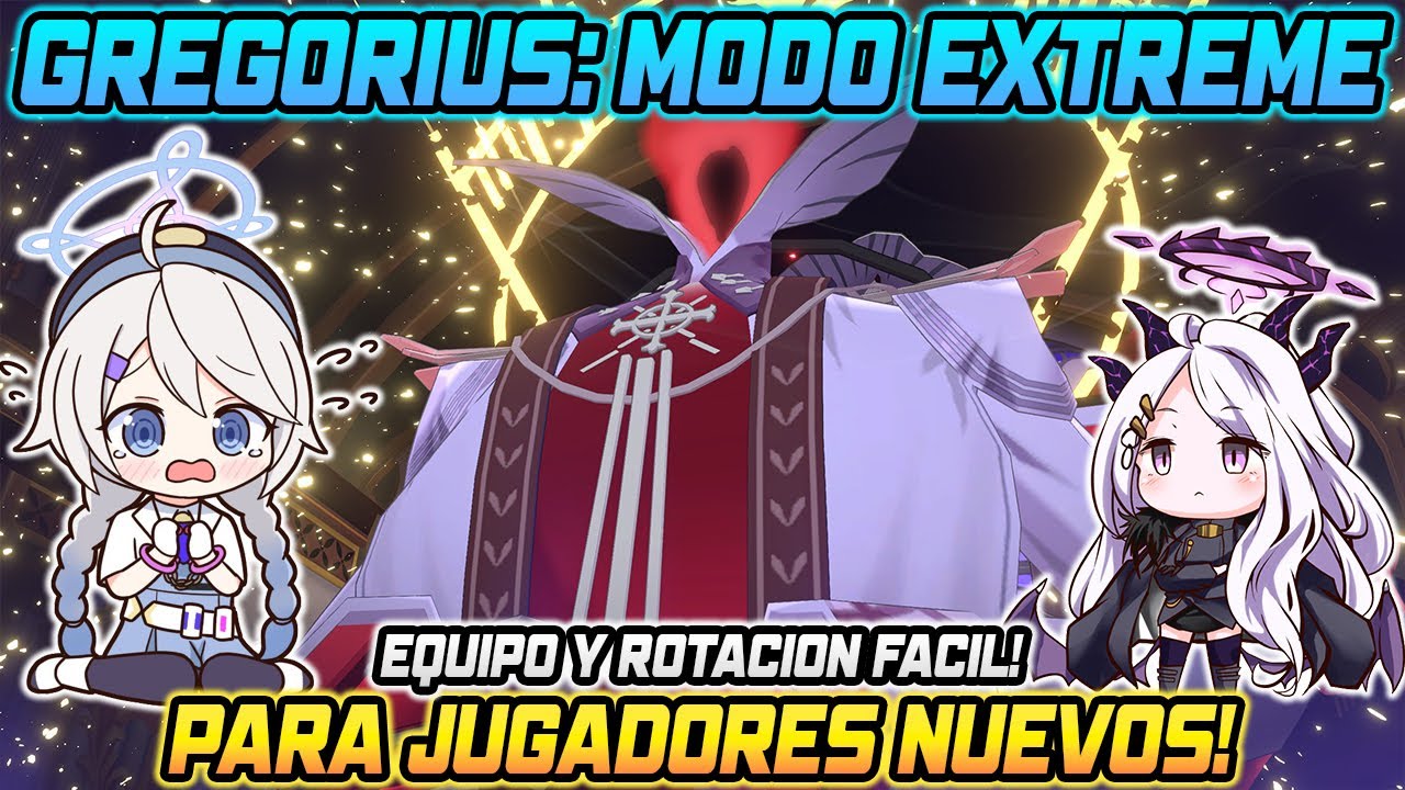 【Blue Archive】Total Assault - Gregorius | Modo Extreme - ¡Para F2P!