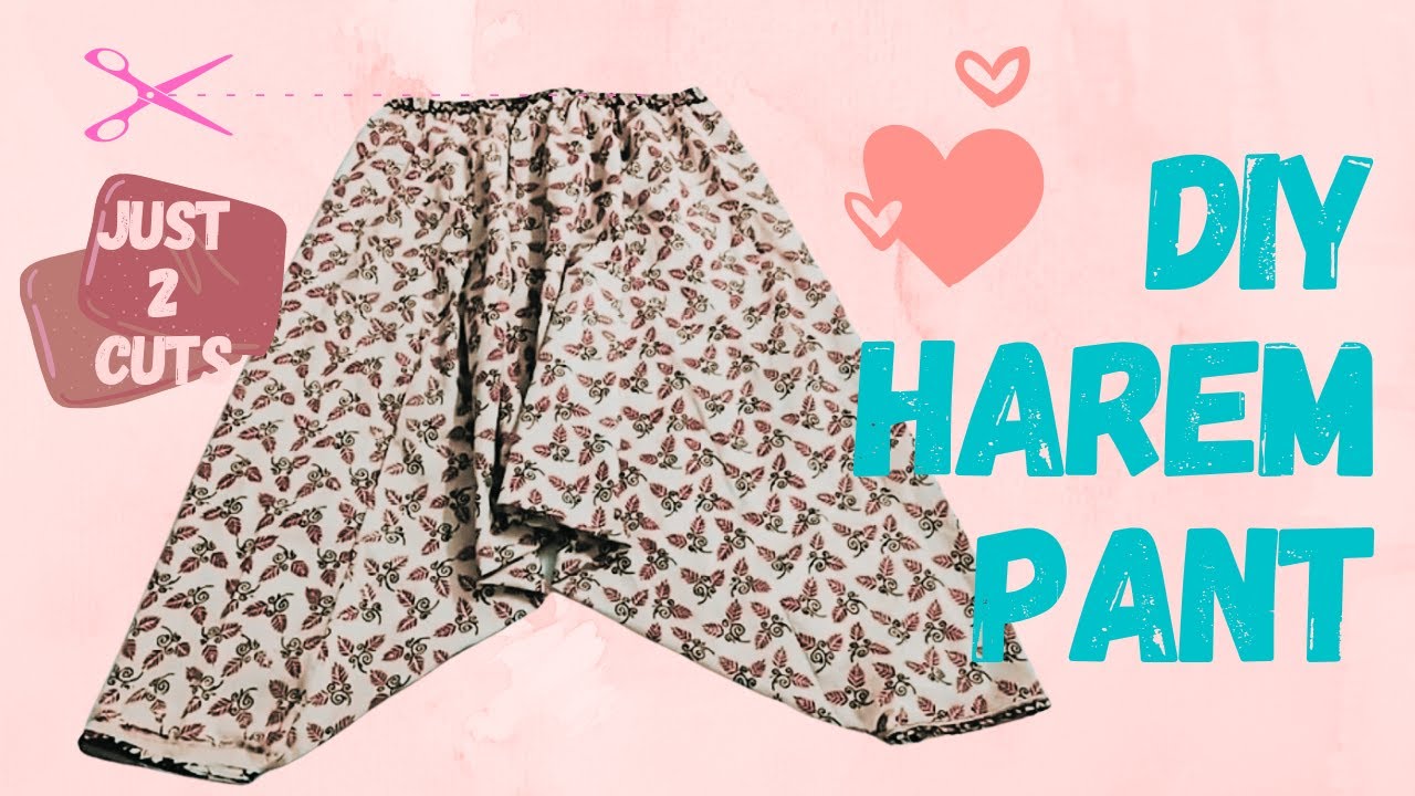 Harem Pant DIY #Giveaway closed my creation | The Neelz Show