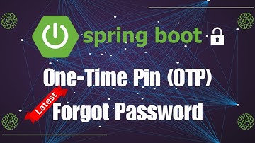Spring Boot 3  + Spring Security + Forgot Password and One-Time Pin SMS | Rest API Example