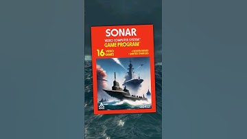 Sonar: Shelved Atari 2600 Prototype NOW AVAILABLE! 🕹️