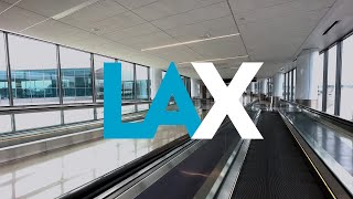 Journey from Terminal 1 to Terminal 8 PostSecurity at LAX