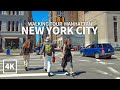 [4K] NEW YORK CITY - Walking Broadway, SoHo, New York City Hall, Lower Manhattan, USA, Travel, 4K