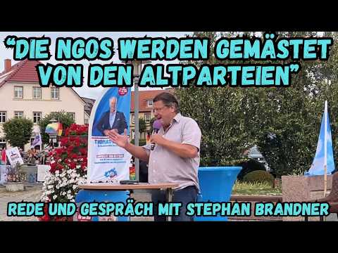 "NGOs are being fattened by the established parties" - Speech and discussion with Stephan Brandne...