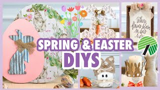 🐰 NEW Budget- Friendly Spring DIYS l Dollar Tree Spring Decor DIYS l Easy Easter DIYS