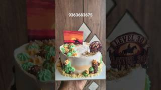 Customised Cowboy Cake 😛 #cake#chocolate#easyrecipe#food#brownie#homebaking#cookies#cupcakes#salem