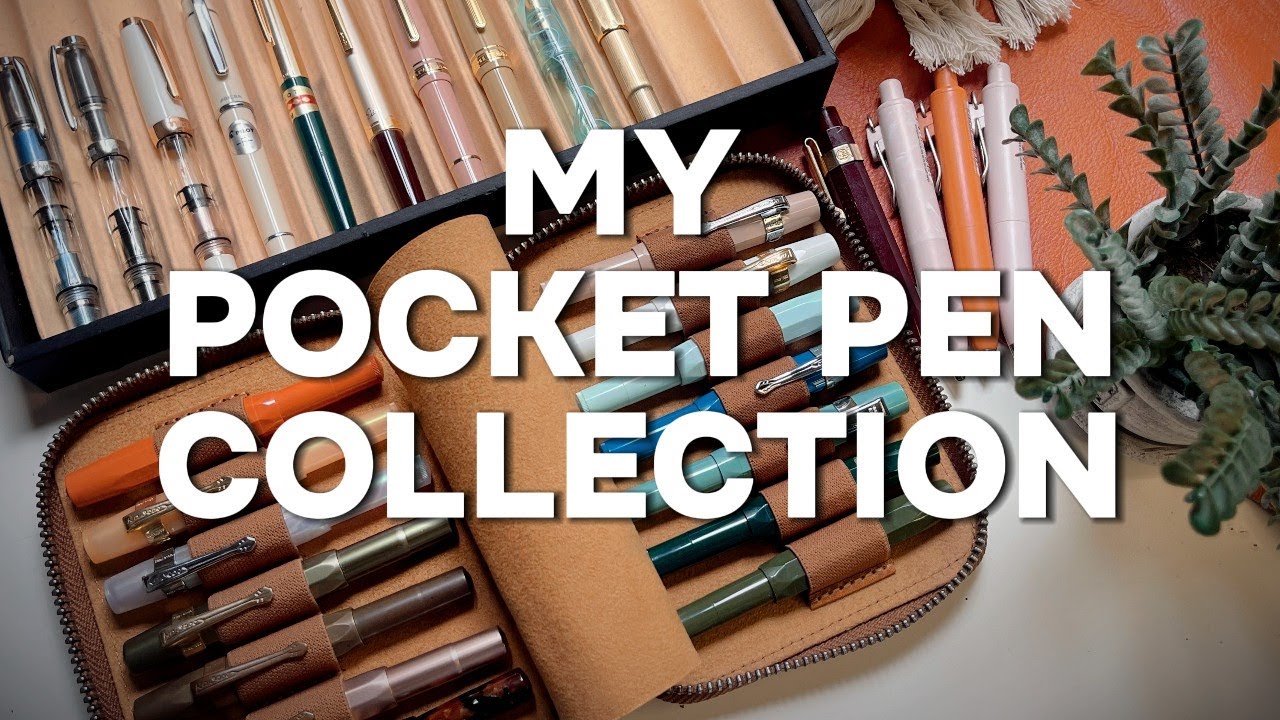✍️ My Pocket Pen Collection in 15 Minutes + Wishlist! 🛒 Best EDC & Fountain Pens for On-the-Go 🚀
