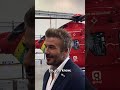 David Beckham and Prince William celebrate smashing funding goal for air ambulance charity