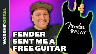You can get a FREE GUITAR - Fender Play Review