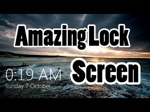 Change Windows 8 Lock Screen Automatically With Bing Pictures