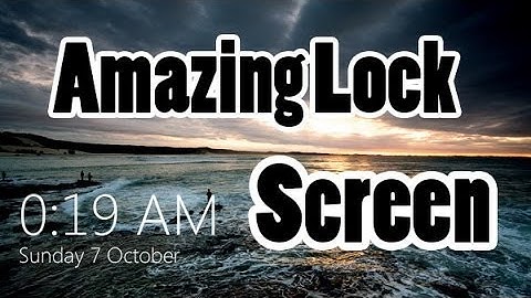 Change Windows 8 Lock Screen Automatically With Bing Pictures