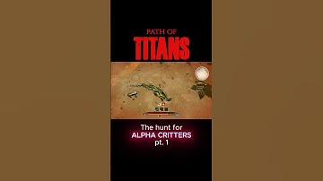 New Alpha Critters pt. 1 #pathoftitans #dinosaurgames
