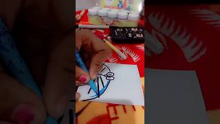 Easy and cute Doraemon drawing😍 #quickdrawing #doremon #drawing #drawingreferences