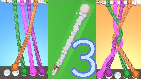 TANGLE  MASTER  3D Gameplay  : LEVEL  31 To 40