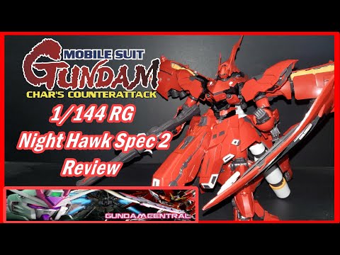 1/144 RG Night Hawk Spec II (Nightingale) Review - YouTube