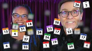 The Evasons - Mentalist Duo will read your mind in this interactive calendar mind game for Shamir!