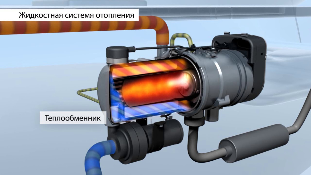 Жидкостные автономные  отопители   Webasto для судов