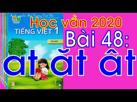 Video Tiếng Việt lớp 1 | Bài 48 at ăt ât | Kết nối tri thức... - YouTube