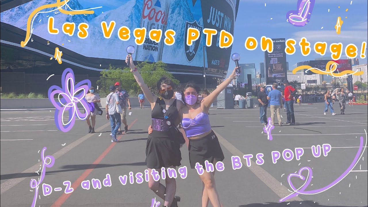 PTD Las Vegas D2! on Kpop stores, visiting the Pop up and