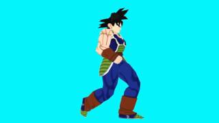Bardock Walk Animated Left Chroma