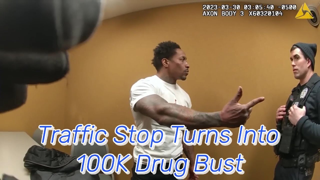 Traffic Stop Turns Into 100k Drug Bust - YouTube