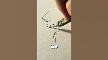 How to draw open mouth from side || Jmarron