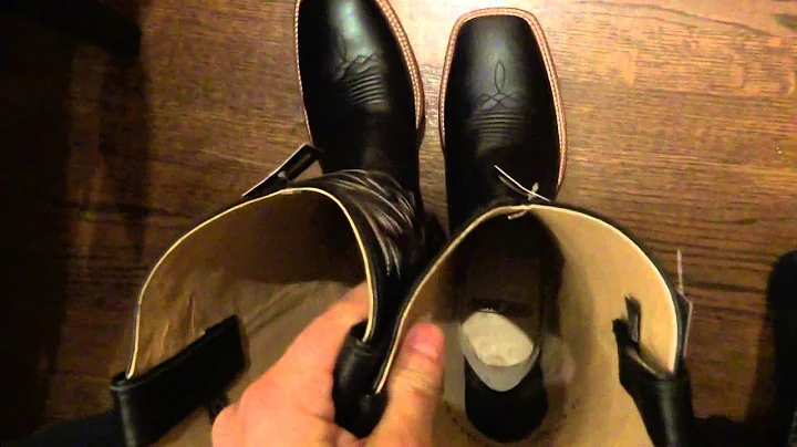 Cody James Stockman Boots--Unboxing and First Wear