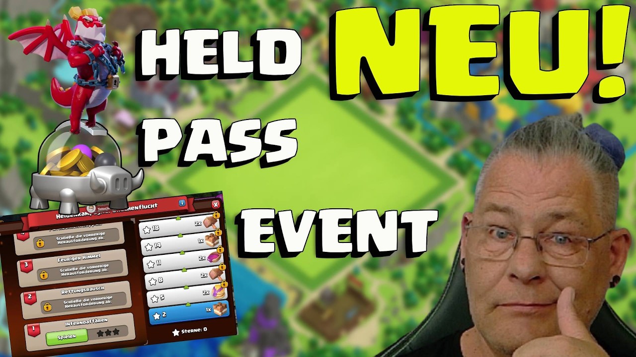 ALLES NEU - EVENT - PASS - HELD (Clash of Clans)