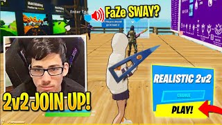 SWAY & DEREK *TUN SICH ZUSAMMEN* UND ZERSTÖREN alle im realistischen 2v2!
