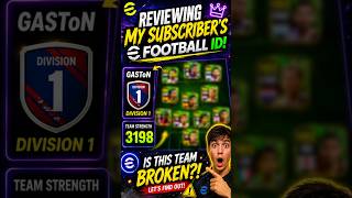 DIVISION 1 MONSTER?! 😳 Reviewing GASToN’s 3198 Squad 🔥 eFootball ID Review