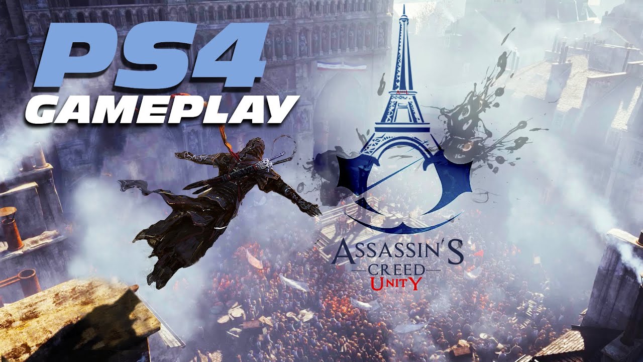  Assassins Creed Unity (PS4) : Video Games