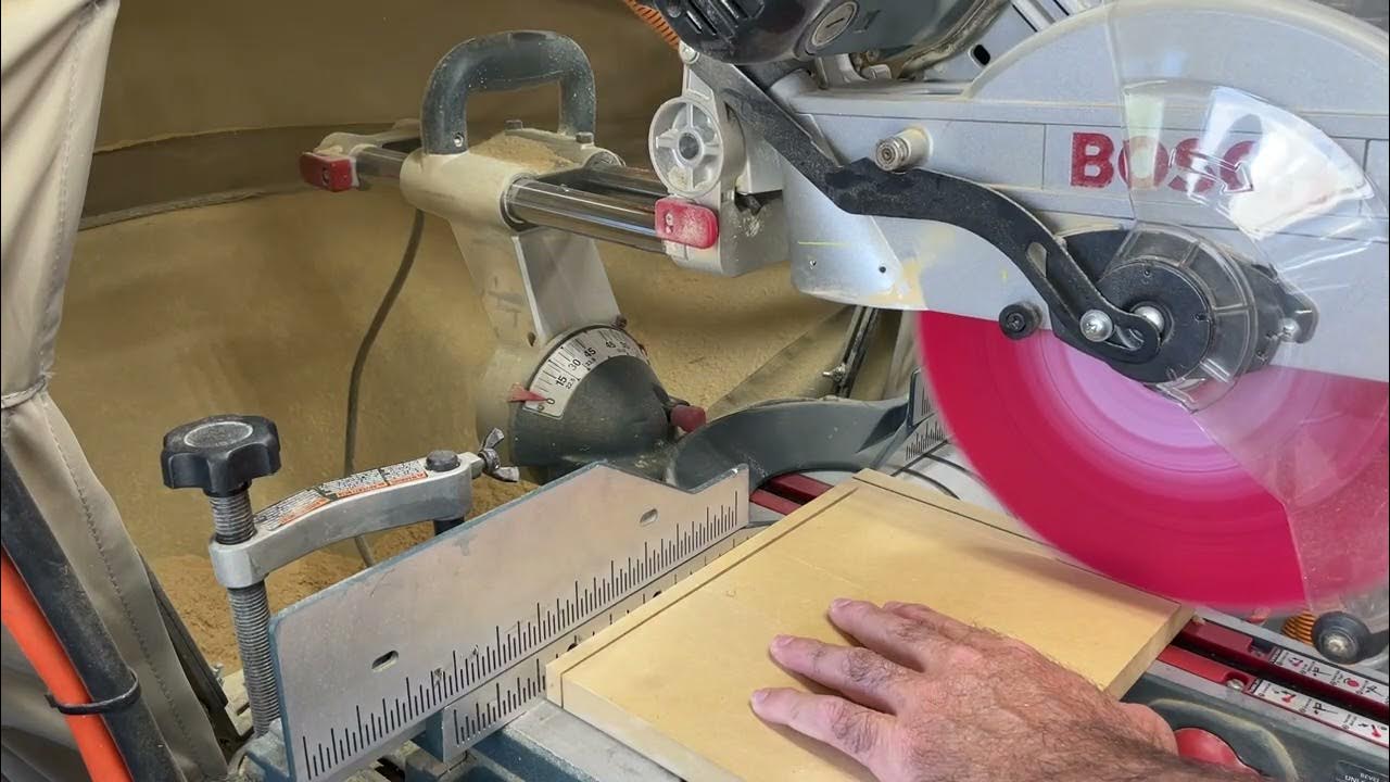 Sawdust collection on Bosch 5312 with out a shield stock set up YouTube